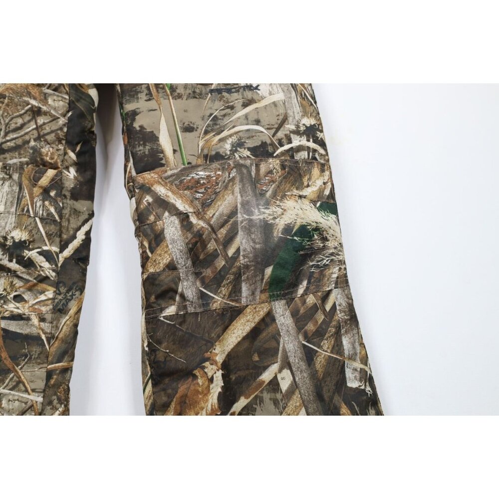 Vintage Boys Size Large Double Knee Realtree Camouflage 5K Insulated Snow Pants - Picture 5 of 12